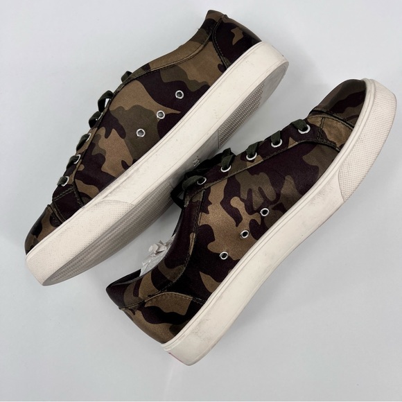 Aldo Women’s Size 10 Camo Sneakers “Do Ya Thing” Satin Finish Great Quality! - Picture 11 of 12